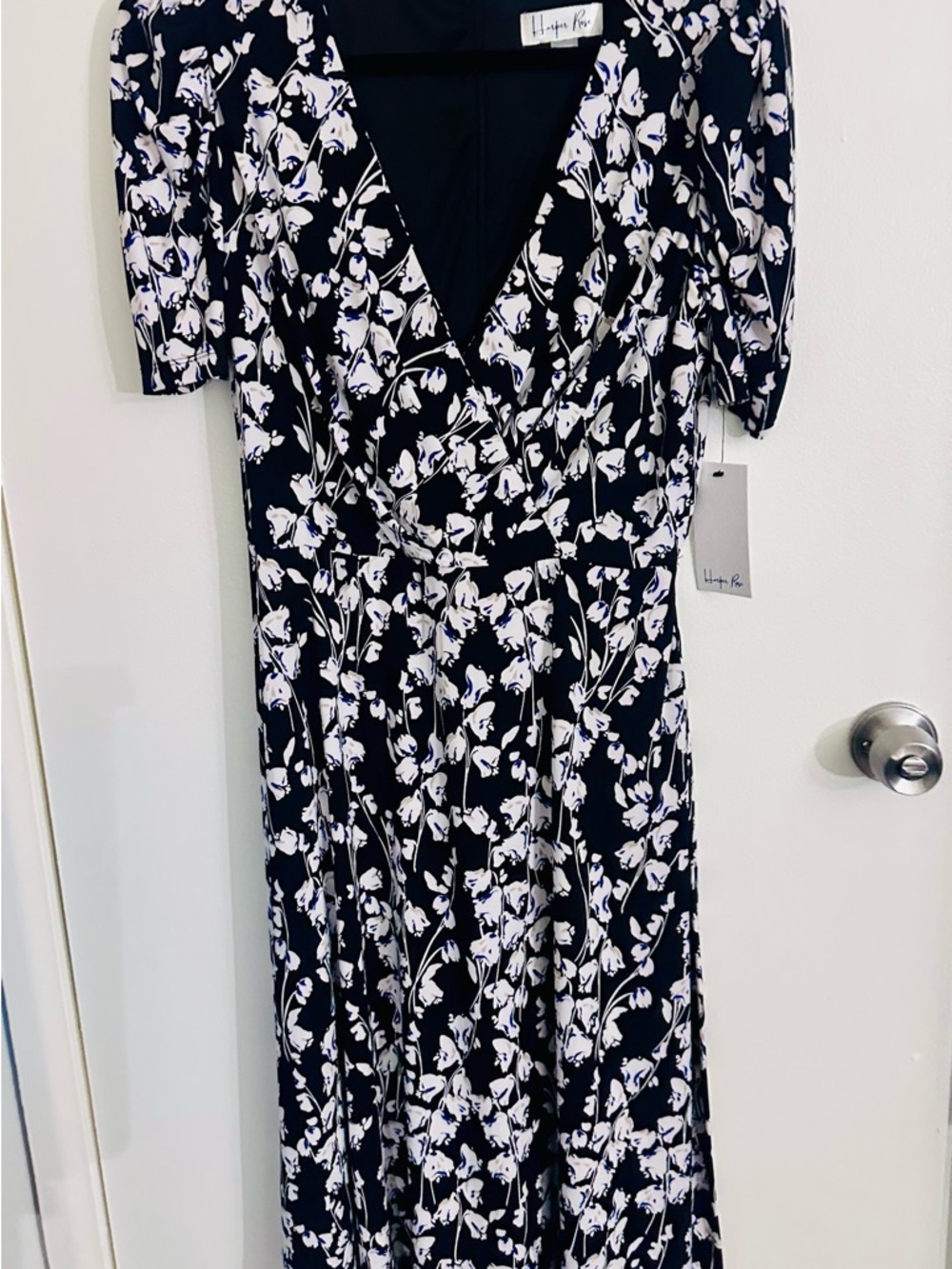 NWT Harper Rose Black & White Floral Dress